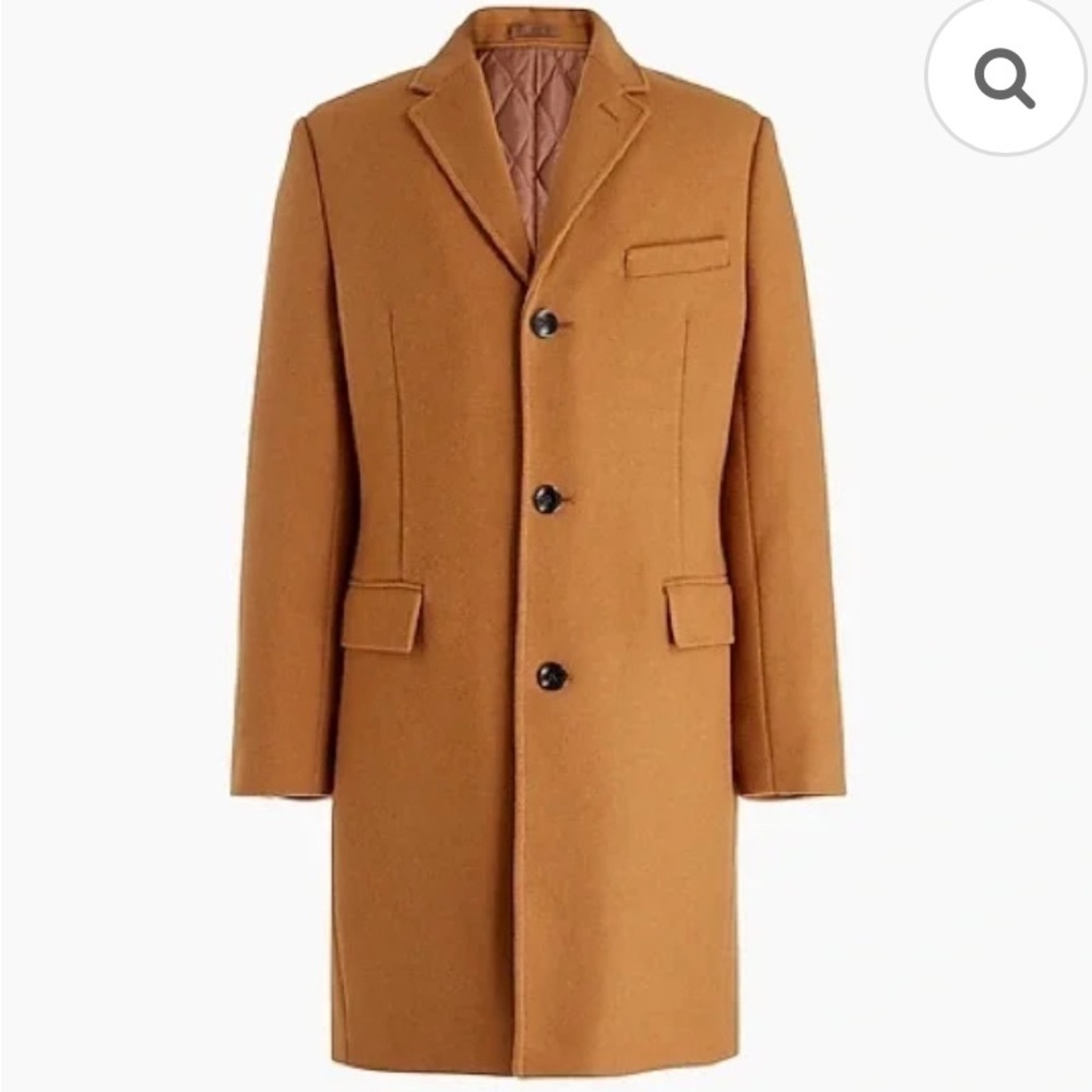 J Crew Thompson Wool Top Coat